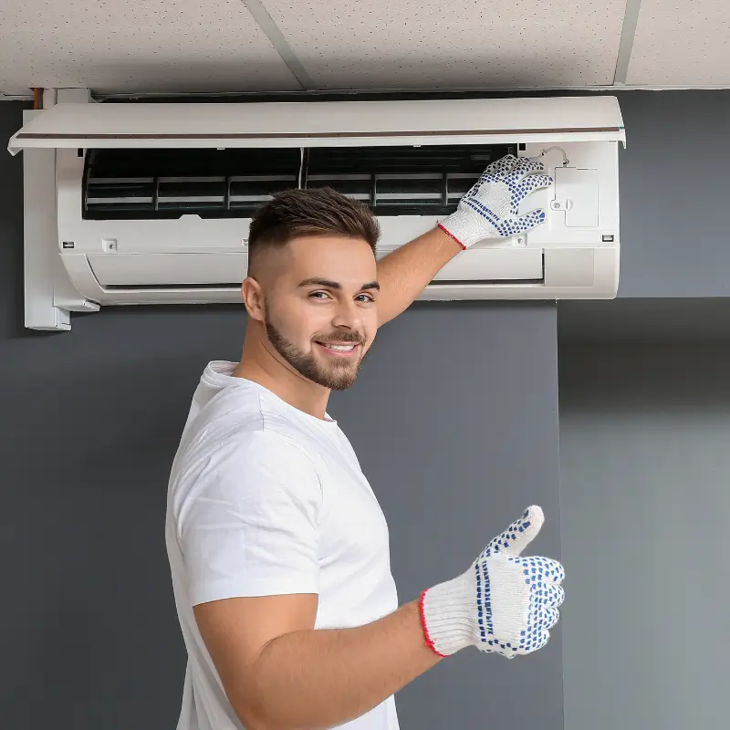 Air Conditioner Installed